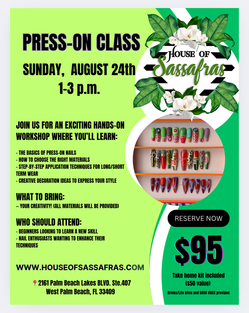 PRESS-ON CLASS